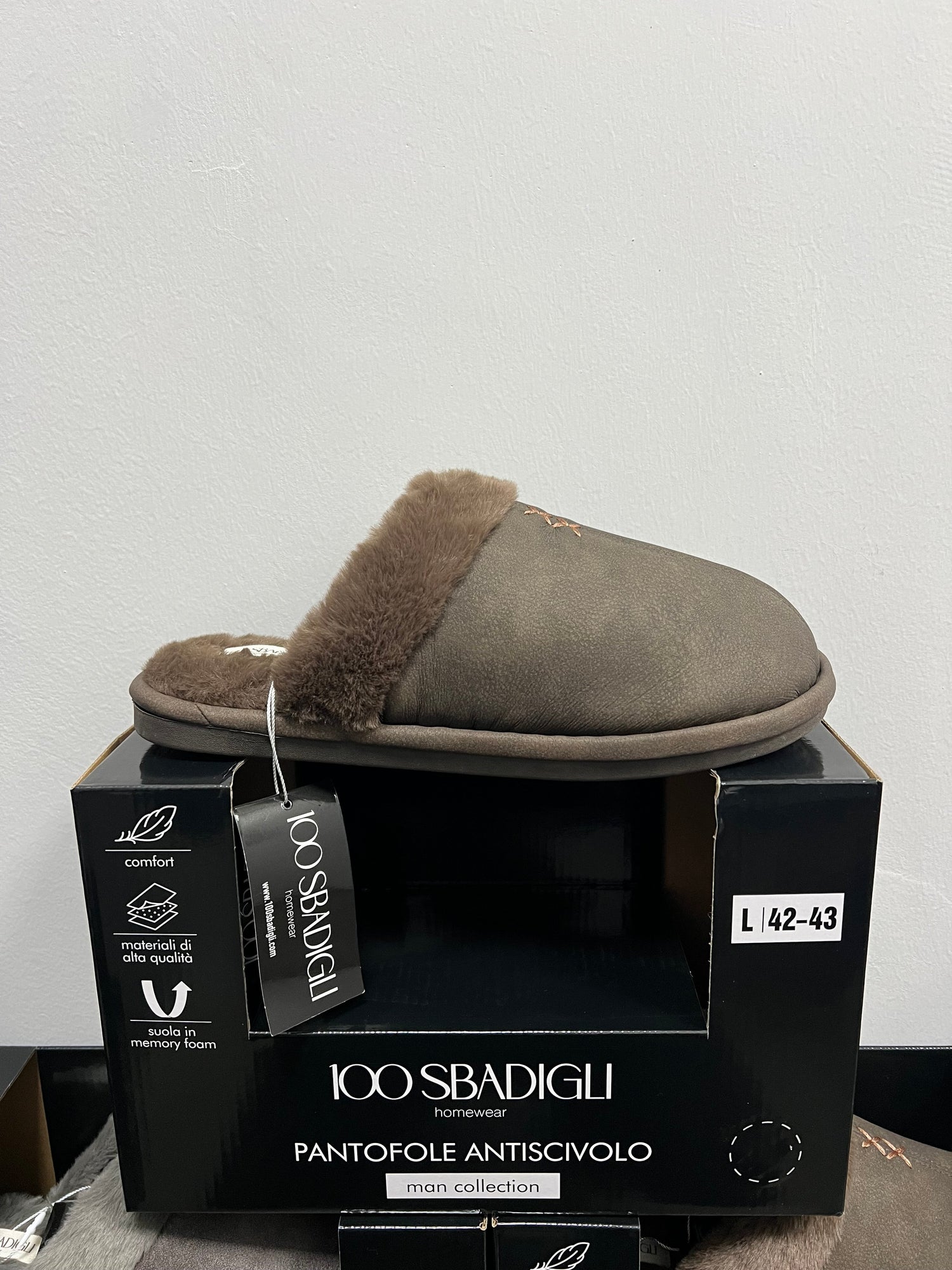 Pantofole Uomo Invernali