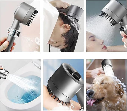 Kit Famiglia 2 Pezzi Sussurri PureFlow™ – Soffione Doccia Filtrante ad Alta Pressione