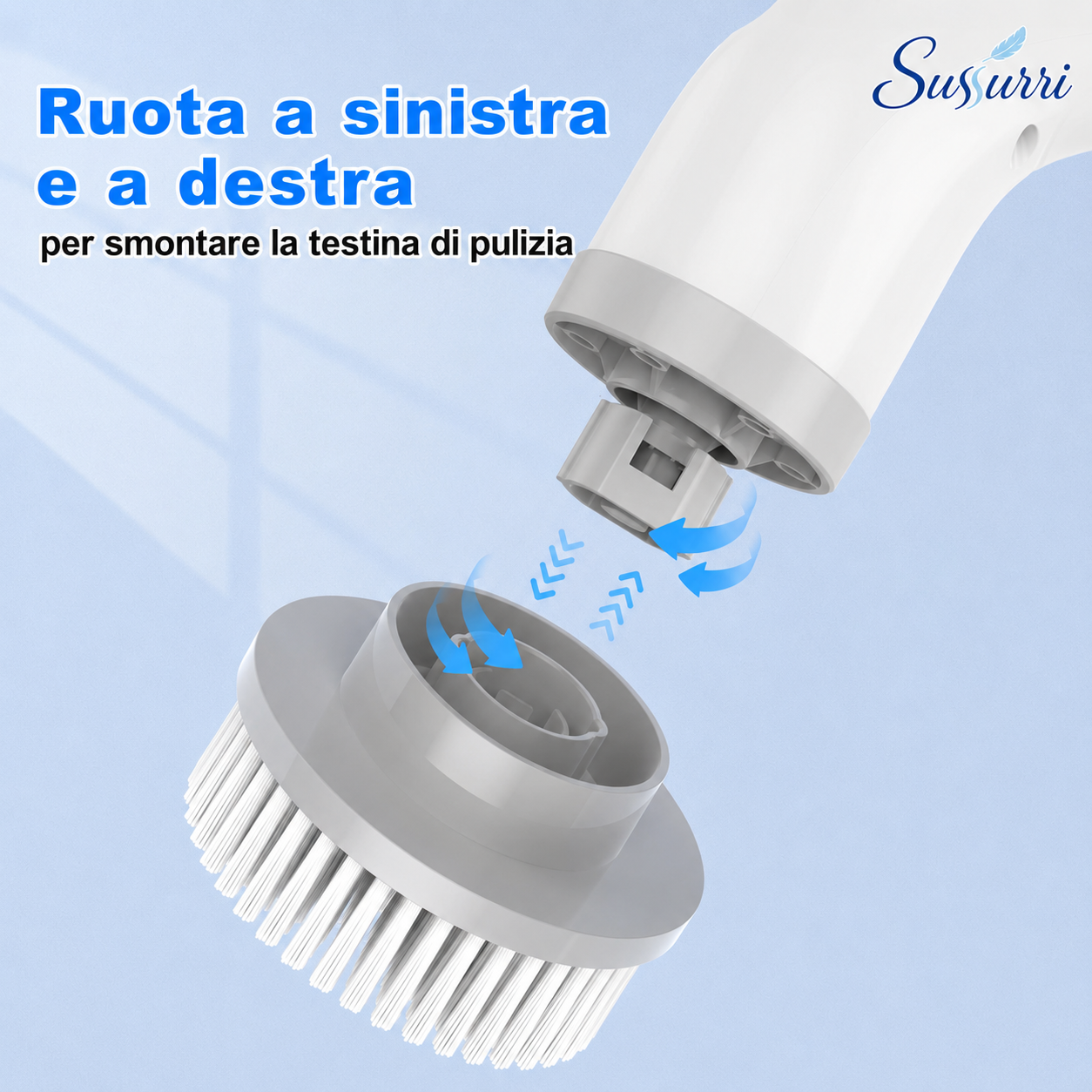 Sussurri BrushPro™ - Spazzola elettrica 7 in 1