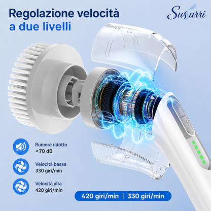 Sussurri BrushPro™ - Spazzola elettrica 7 in 1