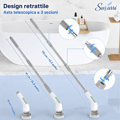 Sussurri BrushPro™ - Spazzola elettrica 7 in 1