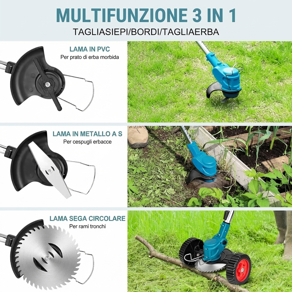 LawnMaster™ – Decespugliatore Elettrico