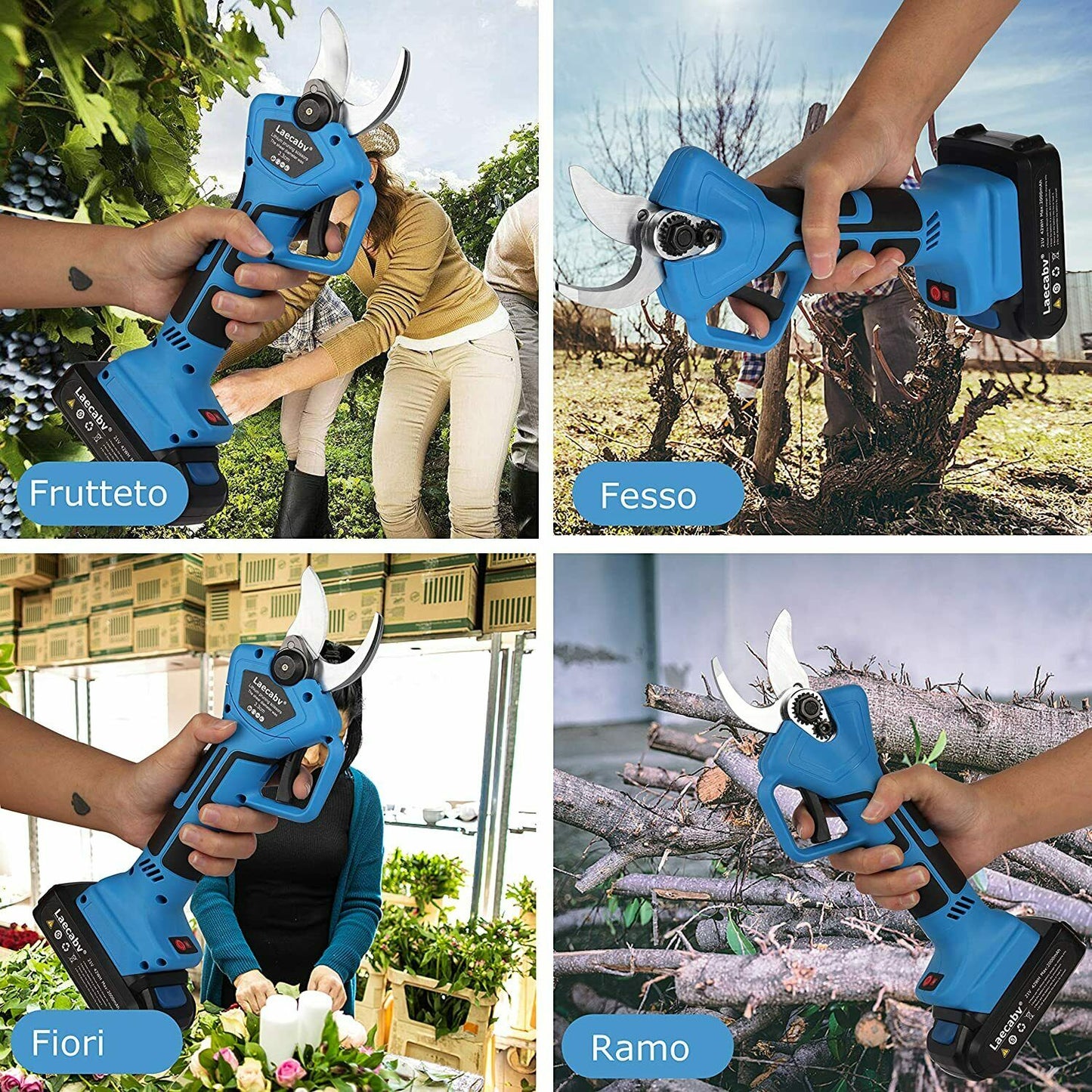 Sussurri CutForce™ Pro – Cesoia Elettrica a Batteria